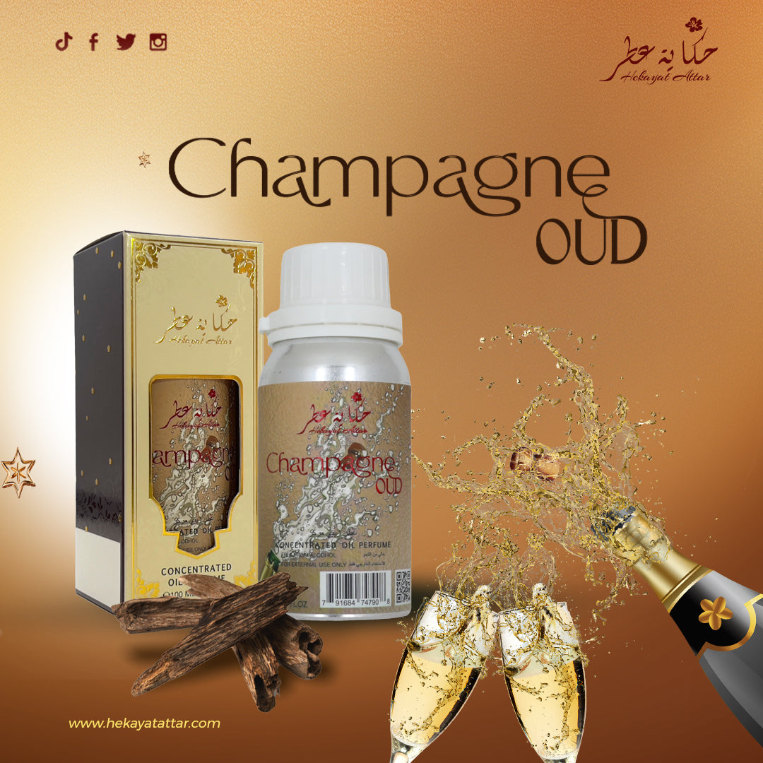 CHAMPAGNE OUD 100ML CONCENTRATED PERFUME OIL