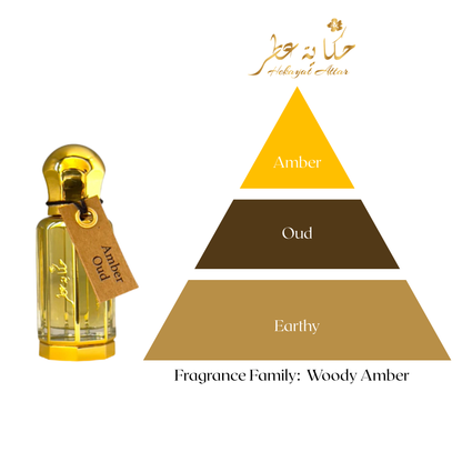 AMBER OUD 12 ML CONCENTRATED OIL PERFUME