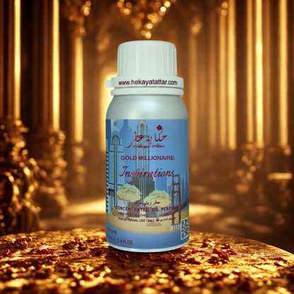 GOLD MILLIONAIRE 100 ML CONCENTRATED OIL PERFUME