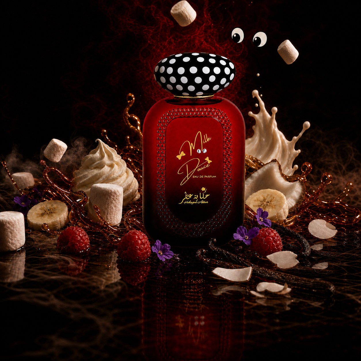 Mille Douce by Hekayat Attar with all perfume notes presentation