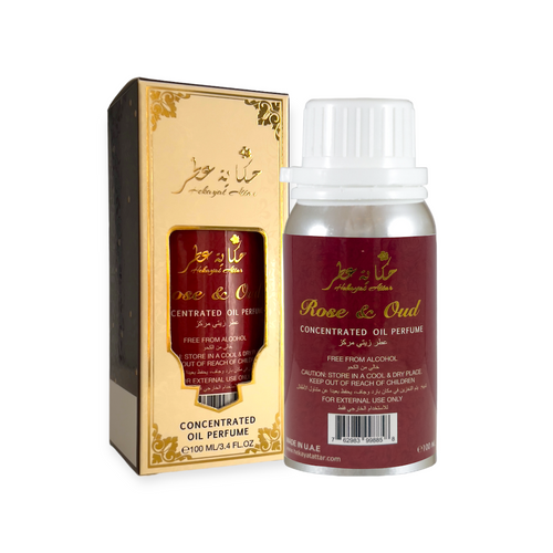 ROSE & OUD 100 ML CONCENTRATED PERFUME OIL